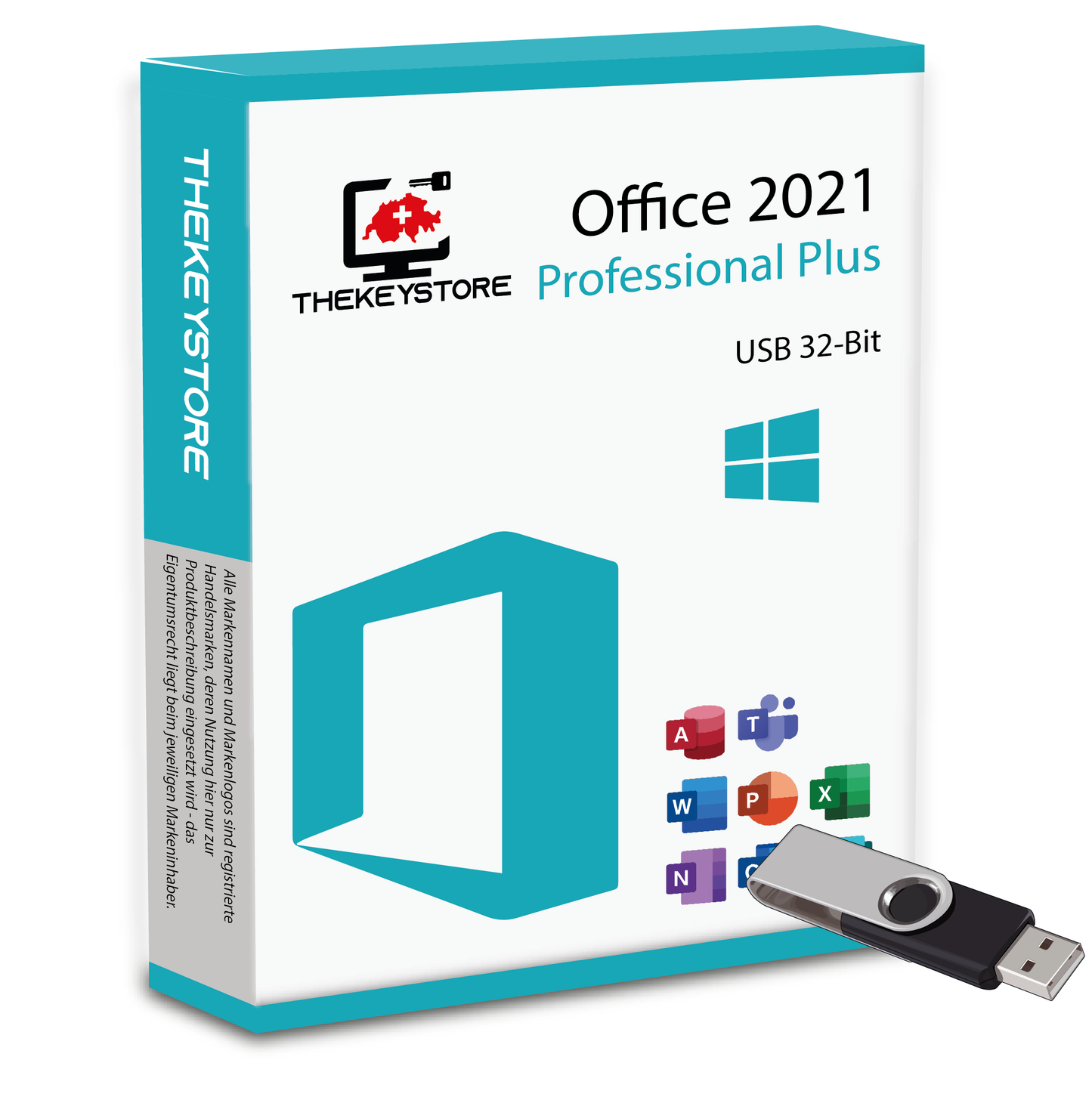 Microsoft Office 2021 Professional Plus - TheKeyStore Schweiz