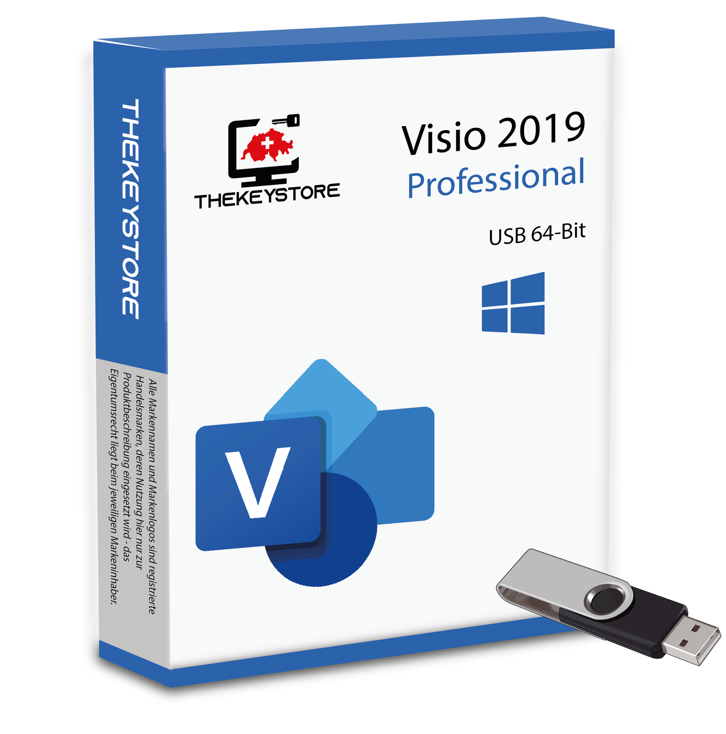Microsoft Visio 2019 Professional - TheKeyStore Schweiz