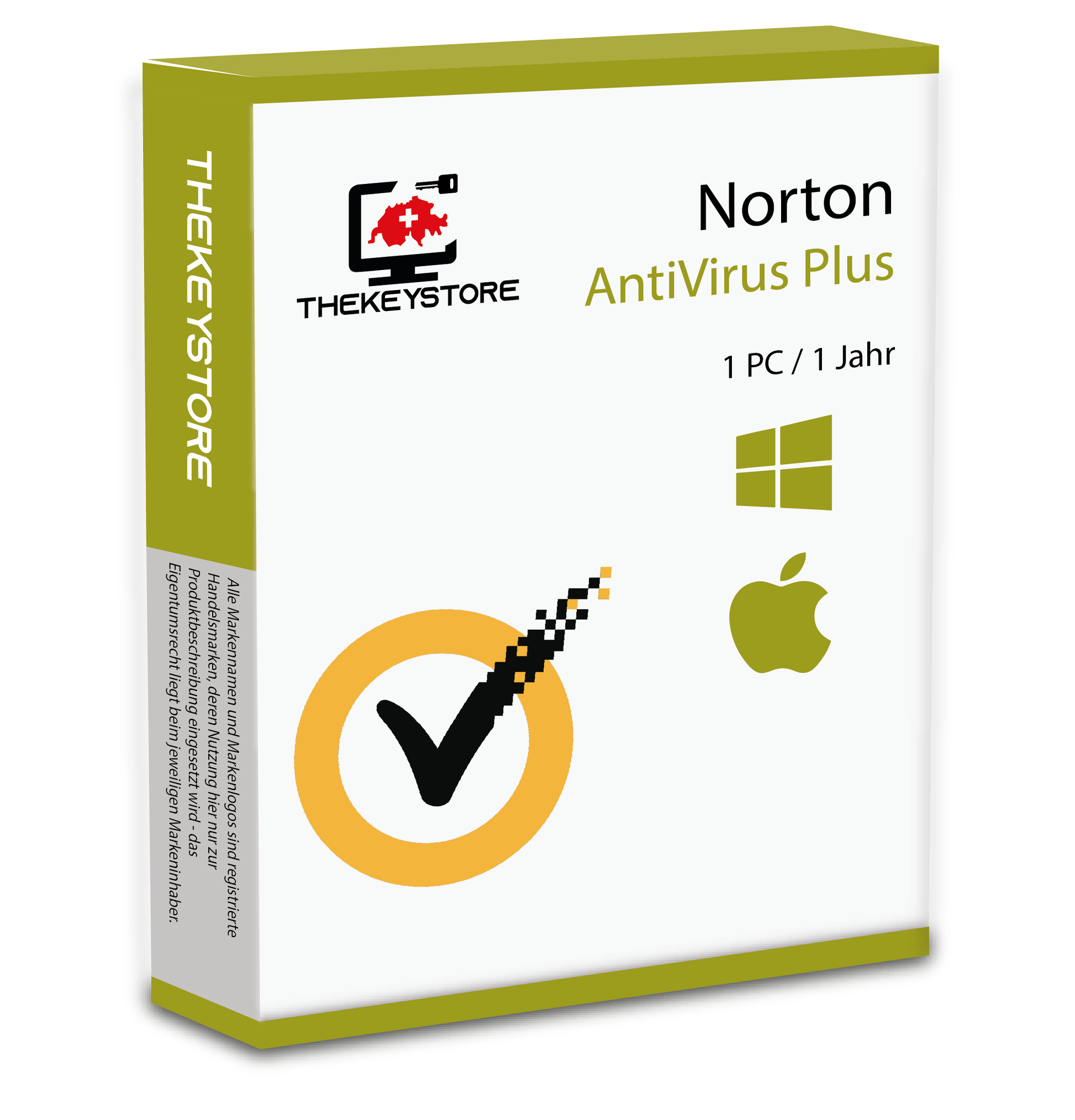 Norton AntiVirus Plus TheKeyStore Schweiz