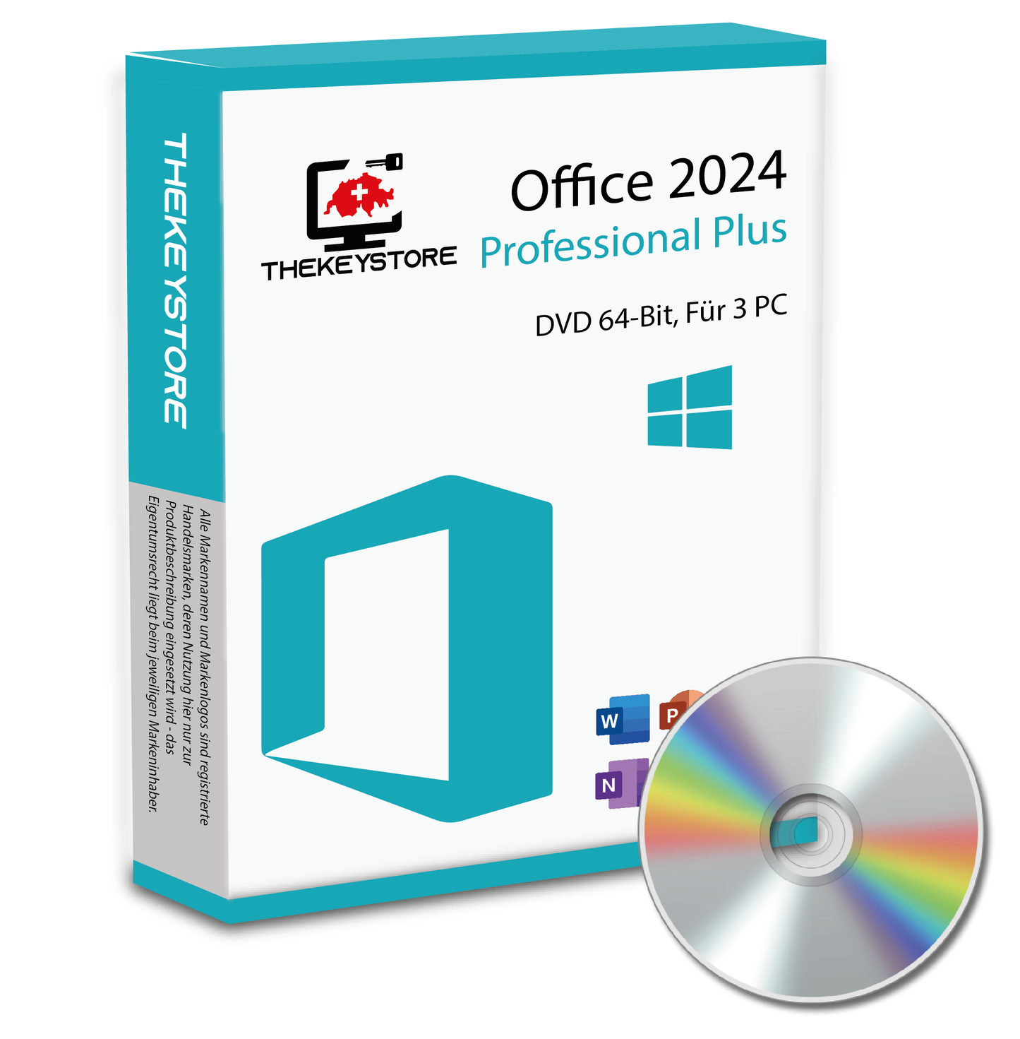 Microsoft Office 2024 Professional Plus - Für 3 PC