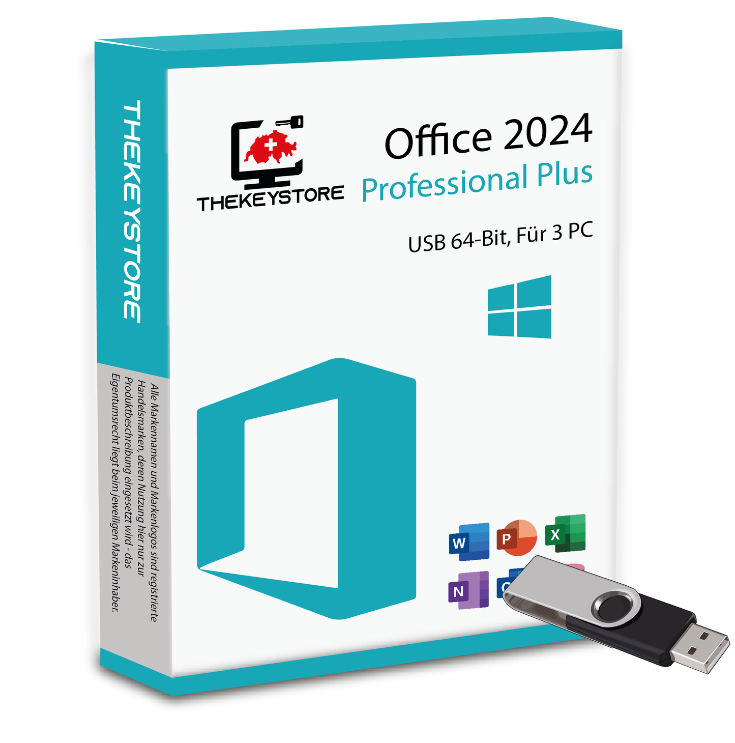 Microsoft Office 2024 Professional Plus - Für 3 PC