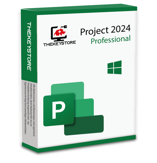 Microsoft Project 2024 Professional für 1 PC – TheKeyStore Schweiz