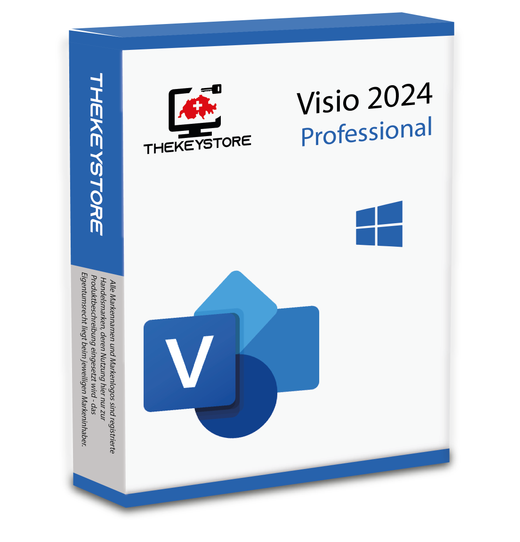 Microsoft Visio 2024 Professional für 1 PC – TheKeyStore Schweiz