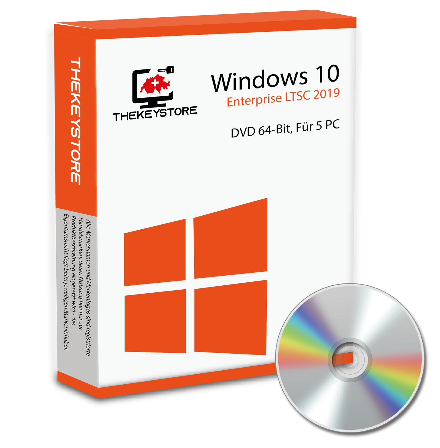 Microsoft Windows 10 Enterprise LTSC 2019 - Für 5 PC