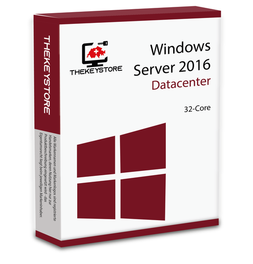 Microsoft Windows Server 2016 Datacenter 32-Core - TheKeyStore Svizzera