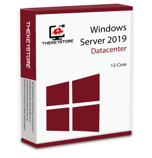 Microsoft Windows Server 2019 Datacenter 12-Core - TheKeyStore Schweiz